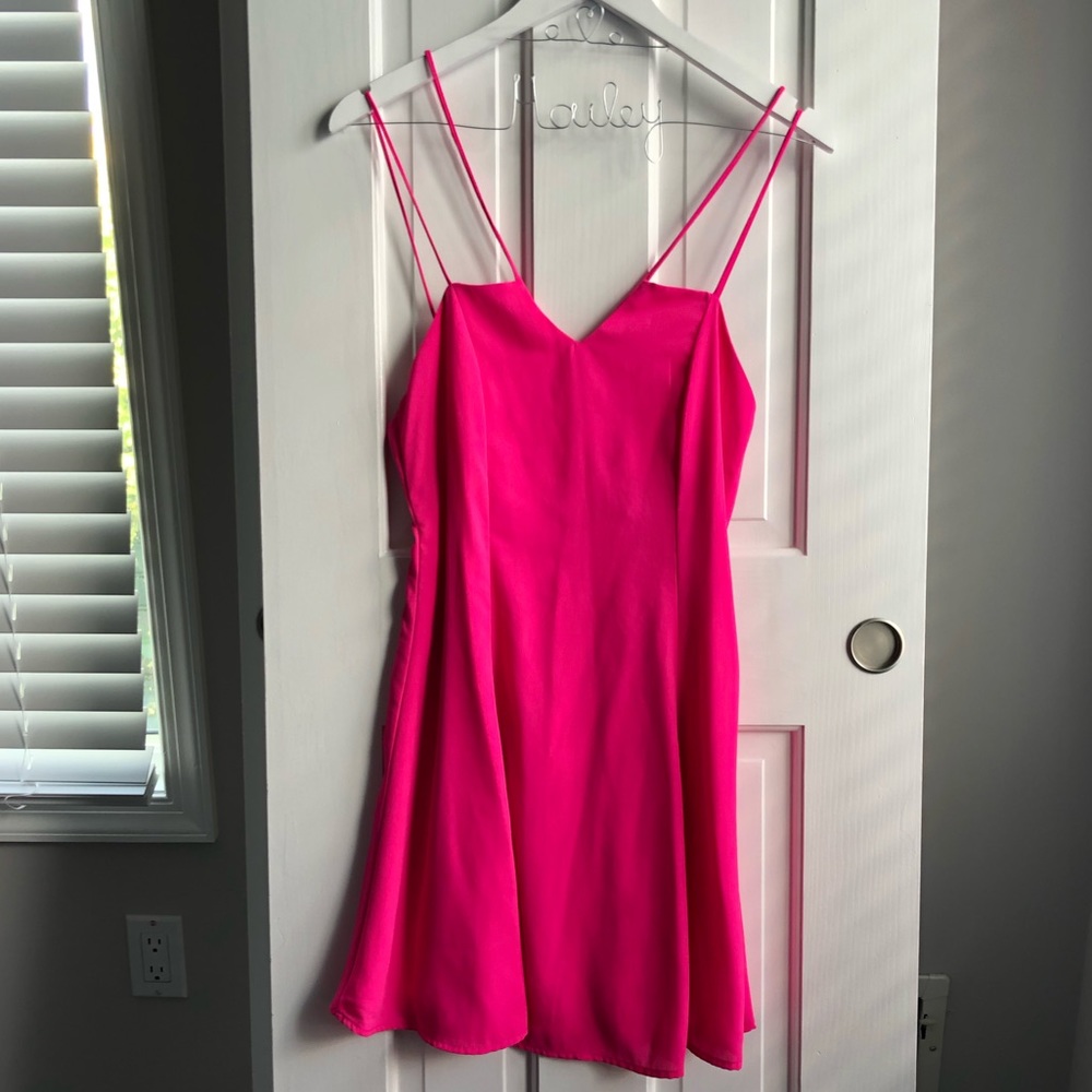Pink summer dress! Formal or casual! Small